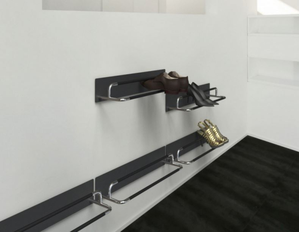 Frost RADA Schuhregal black 60cm